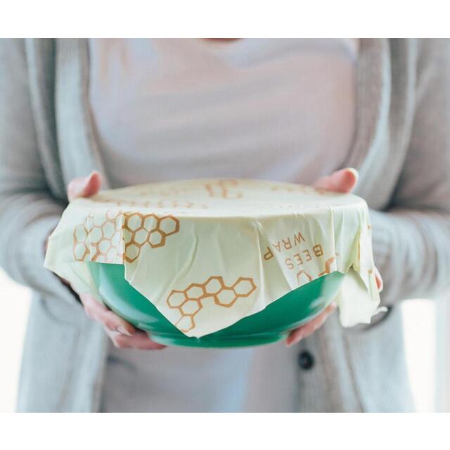 Bee's Wrap Reusable Food Wraps, Large thumbnail 4