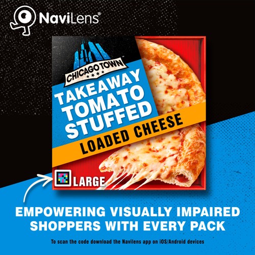 Chicago Town Takeaway Stuffed Crust Cheese Large Pizza 630g thumbnail 3