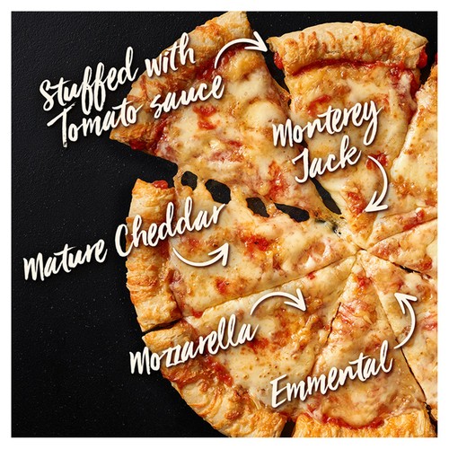 Chicago Town Takeaway Stuffed Crust Cheese Large Pizza 630g thumbnail 6