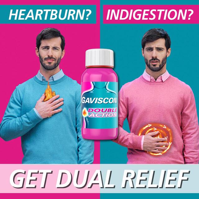 Gaviscon Double Action Liquid Heartburn Indigestion Aniseed thumbnail 4