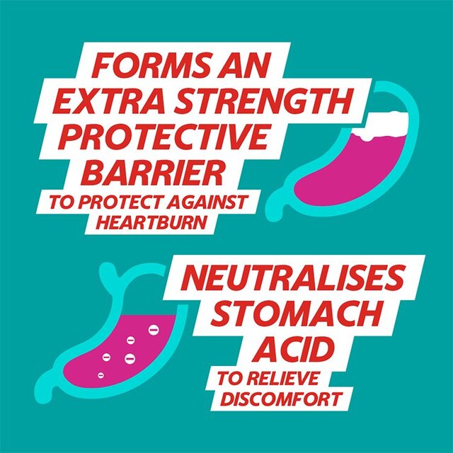 Gaviscon Double Action Liquid Heartburn Indigestion Aniseed thumbnail 7