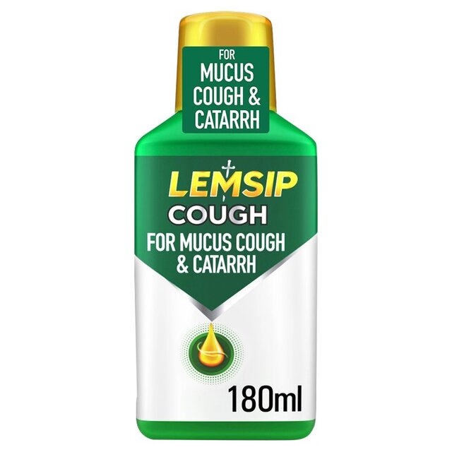 Lemsip Cough Liquid Mucus Cough & Catarrh Relief