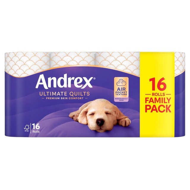 Andrex Ultimate Quilts Toilet Roll thumbnail 2