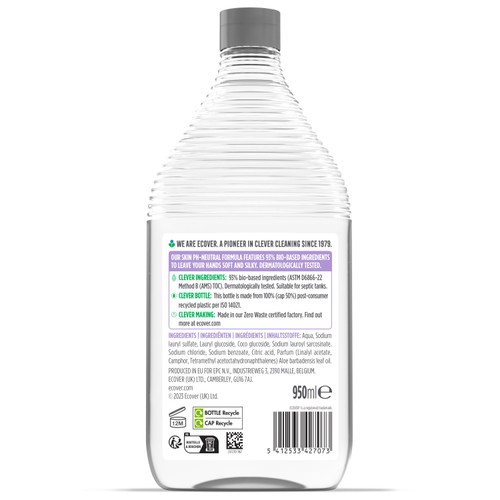 Ecover Liquid Soap Lavender & Aloe Vera Refill thumbnail 2
