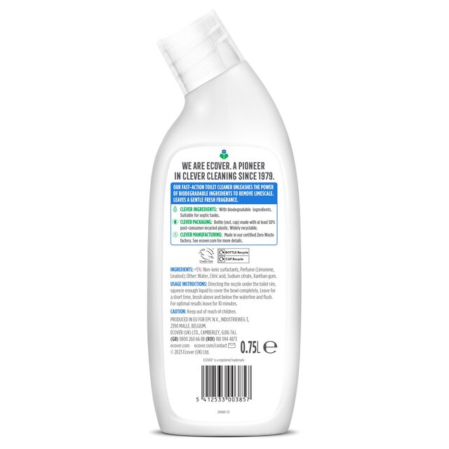 Ecover Sea Breeze & Sage Waves Toilet Cleaner thumbnail 2