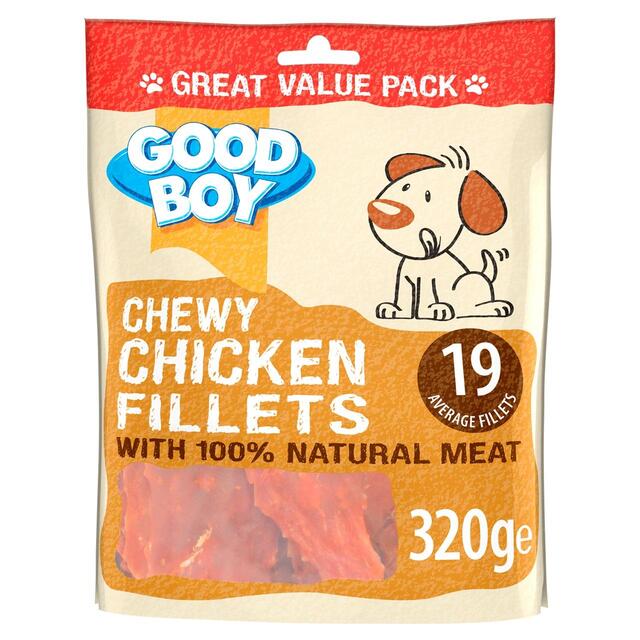 Good Boy Chewy Chicken Fillets Dog Treats