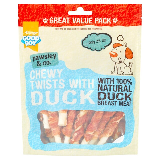 Good Boy Chewy Twists with Duck Dog Treats thumbnail 3