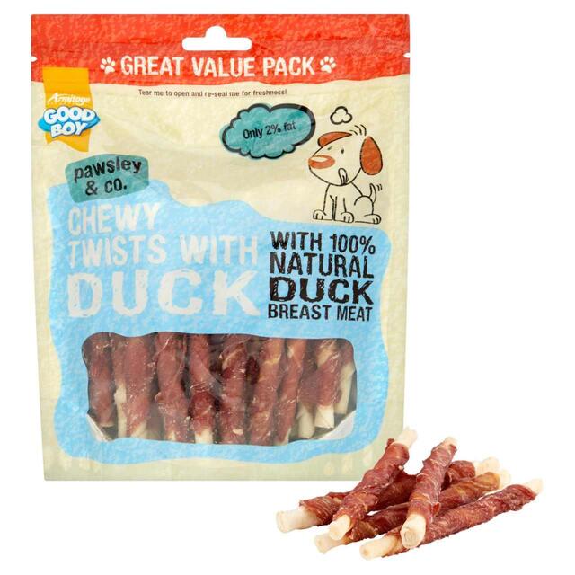 Good Boy Chewy Twists with Duck Dog Treats thumbnail 4