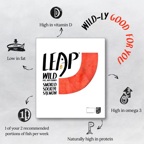 LEAP MSC Smoked Sockeye Salmon  thumbnail 3