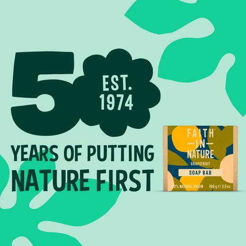 Faith in Nature Grapefruit Pure Hand Made Soap Bar thumbnail 3