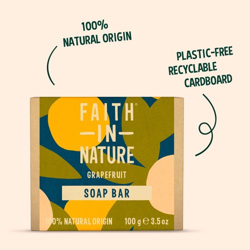 Faith in Nature Grapefruit Pure Hand Made Soap Bar thumbnail 6