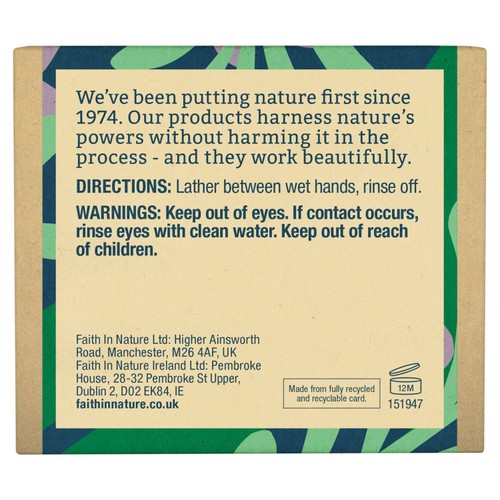 Faith in Nature Rosemary Pure Hand Made Soap Bar thumbnail 2