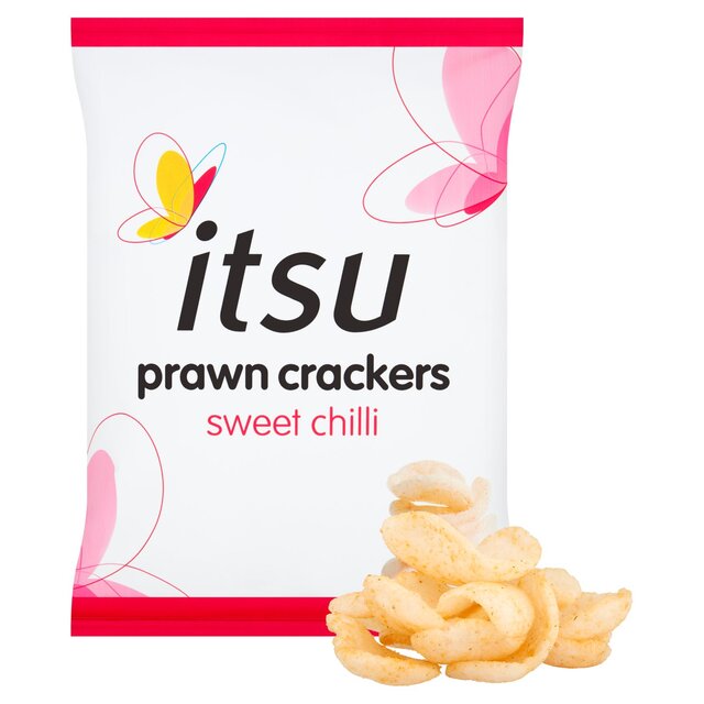 itsu sweet chilli prawn crackers sharing bag thumbnail 2