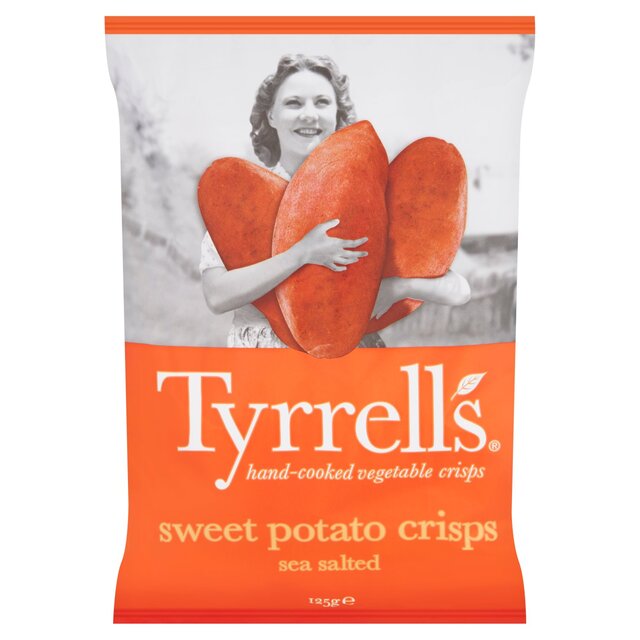 Tyrrells Lightly Sea Salted Sweet Potato Sharing Crisps thumbnail 2