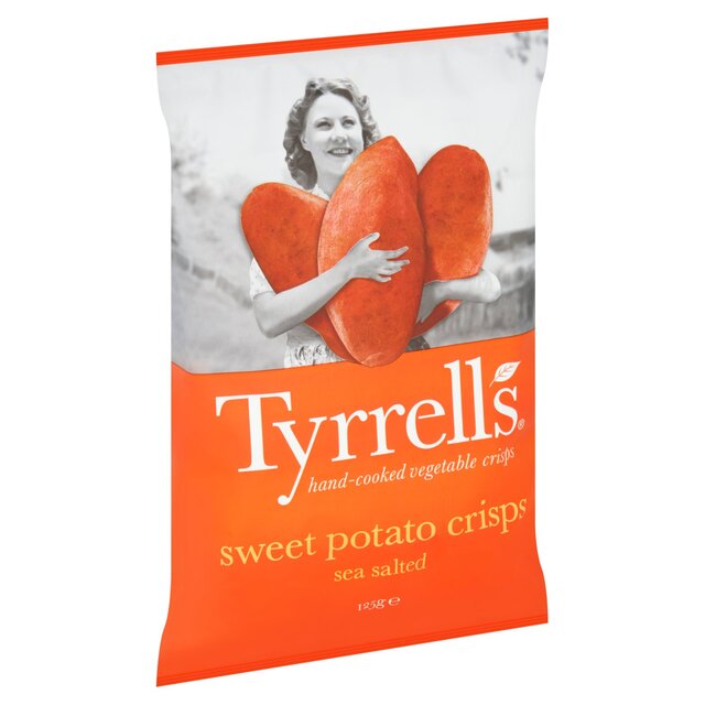 Tyrrells Lightly Sea Salted Sweet Potato Sharing Crisps thumbnail 4