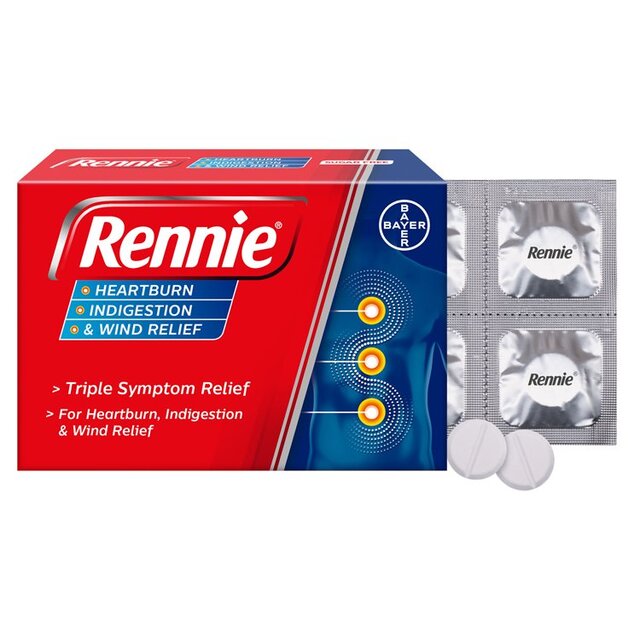 Rennie Heartburn, Indigestion & Wind Relief Tablets thumbnail 2