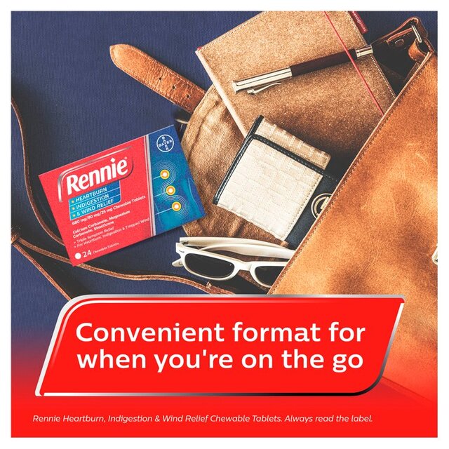 Rennie Heartburn, Indigestion & Wind Relief Tablets thumbnail 5