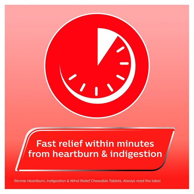 Rennie Heartburn, Indigestion & Wind Relief Tablets thumbnail 7
