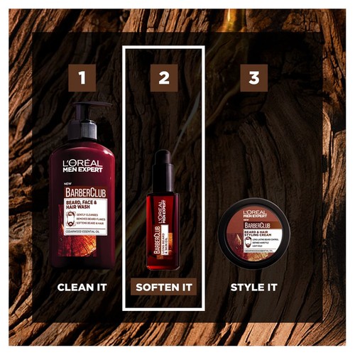 L'Oreal Men Expert Barber Club Beard Oil thumbnail 5