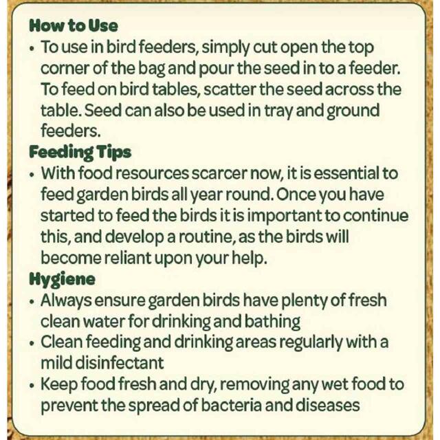 Peckish Natural Balance Seed Mix For Wild Birds thumbnail 7