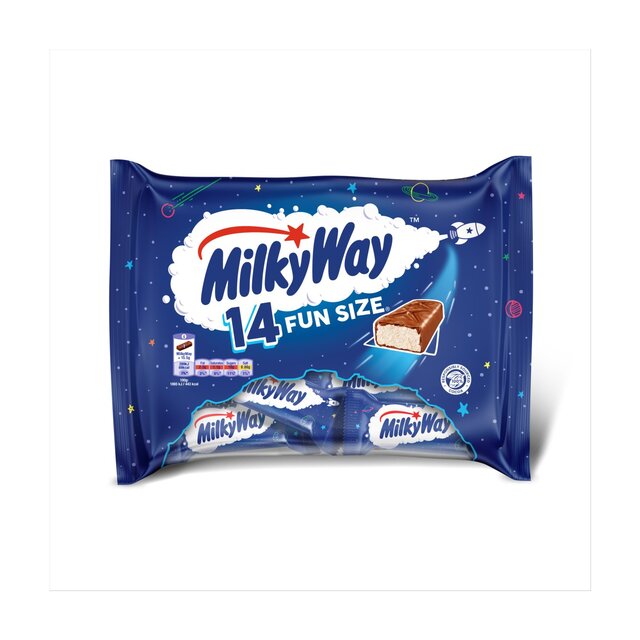 Milky Way Nougat & Milk Chocolate Funsize Snack Bars Multipack thumbnail 2