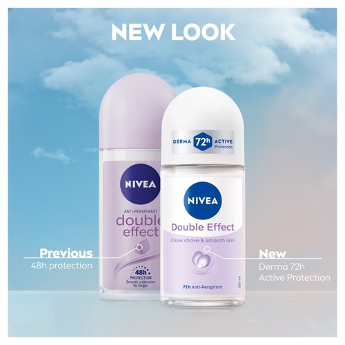 NIVEA Double Effect Anti-Perspirant Deodorant Roll-On  thumbnail 3