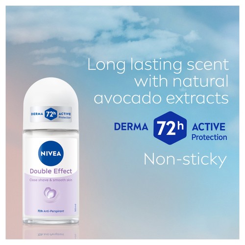 NIVEA Double Effect Anti-Perspirant Deodorant Roll-On  thumbnail 4