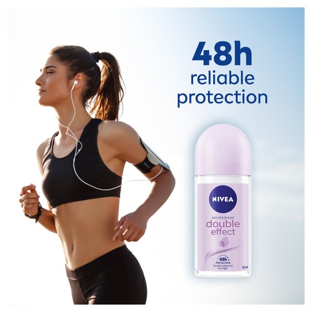 NIVEA Double Effect Anti-Perspirant Deodorant Roll-On thumbnail 2