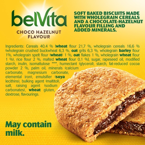 Belvita Choco Hazelnut Soft Bakes Breakfast Biscuits thumbnail 7