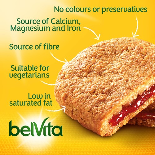 Belvita Strawberry Soft Bakes Breakfast Biscuits thumbnail 4