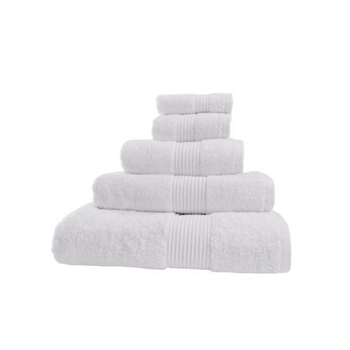 Bliss 100% Pima Face Cloths, White, 2pk  thumbnail 2