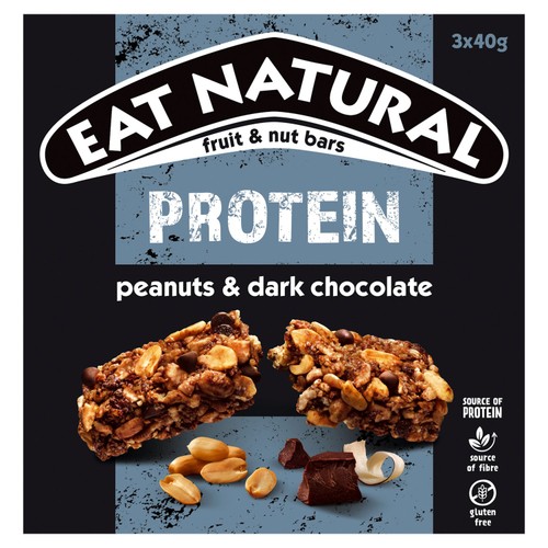 Eat Natural Protein Packed Peanuts & Chocolate Bars