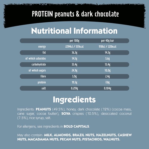 Eat Natural Protein Packed Peanuts & Chocolate Bars thumbnail 3