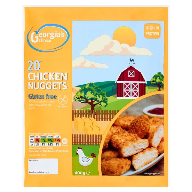 Georgias Choice Gluten Free Chicken Nuggets