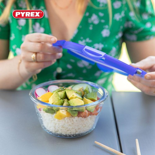 Pyrex Cook&Go Round Glass Roaster, Small 15cm thumbnail 4