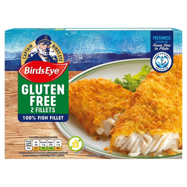 Birds Eye 2 MSC Gluten Free Breaded Fish Fillets thumbnail 2