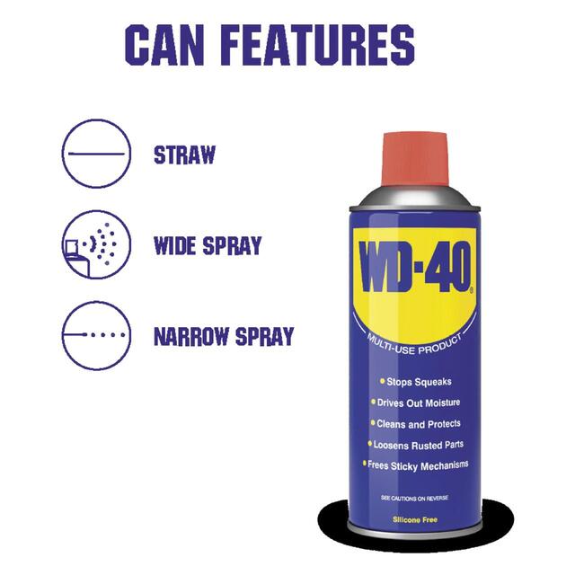 WD-40 Multi-Use Product Original Spray Can 100ml thumbnail 4