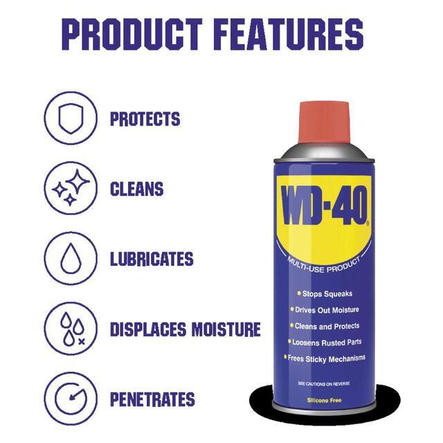 WD-40 Multi-Use Product Original Spray Can 100ml thumbnail 5