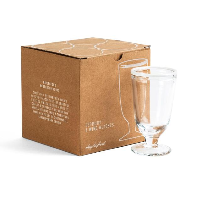 Daylesford Ledbury White Tipped Wine Glasses Set thumbnail 2