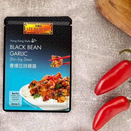 Lee Kum Kee Black Bean Garlic Stir-Fry Sauce thumbnail 4