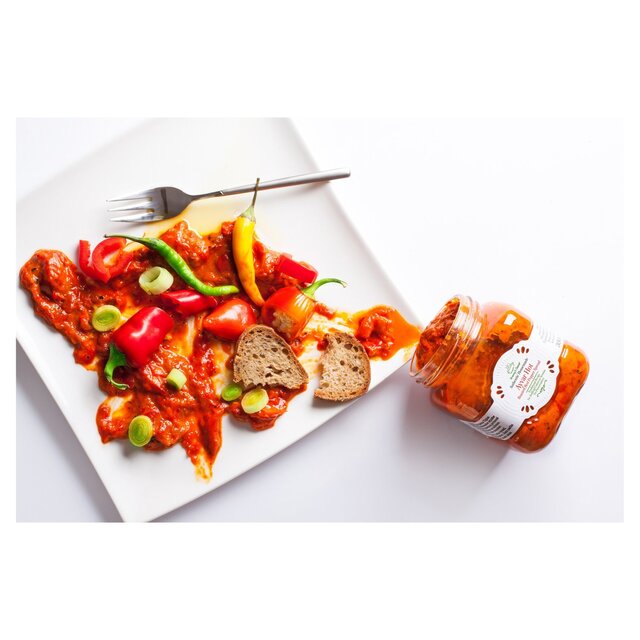 Granny's Secret Ajvar Hot Roasted Red Pepper Spread thumbnail 3