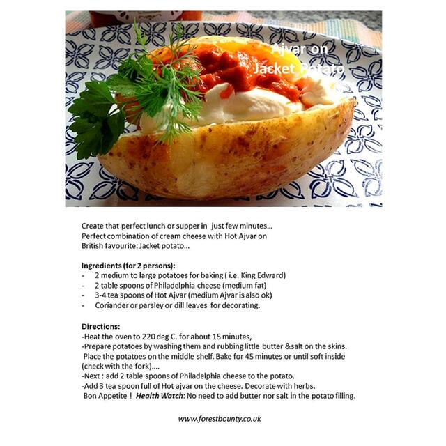 Granny's Secret Ajvar Hot Roasted Red Pepper with Tomato & Spices thumbnail 5