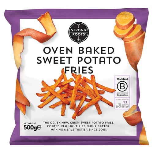 Strong Roots Oven Baked Sweet Potato Fries
