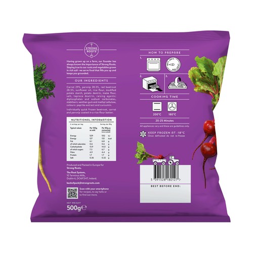 Strong Roots Mixed Root Vegetable Fries thumbnail 5