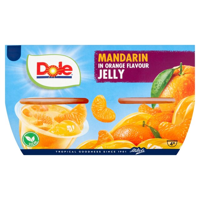 Dole Mandarins In Orange Jelly Pots Multipack thumbnail 4