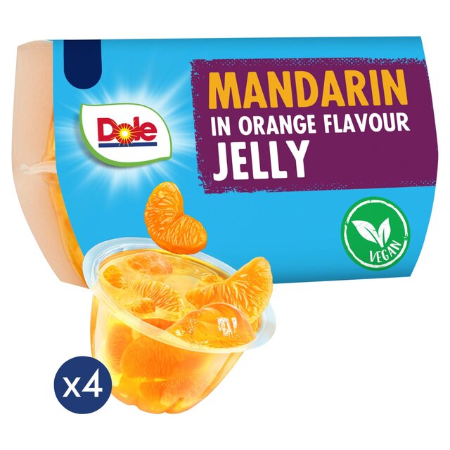 Dole Mandarins In Orange Jelly Pots Multipack thumbnail 5