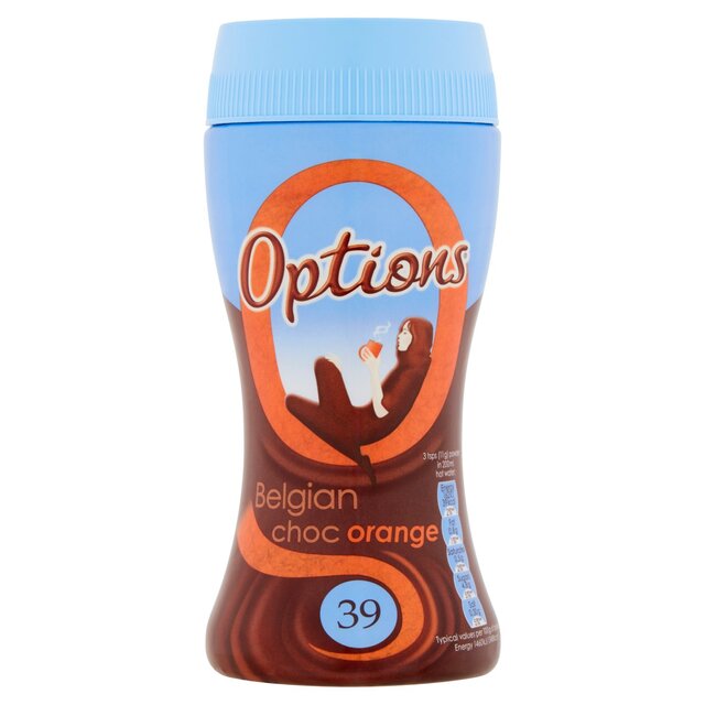 Options Orange Hot Chocolate Drink thumbnail 2