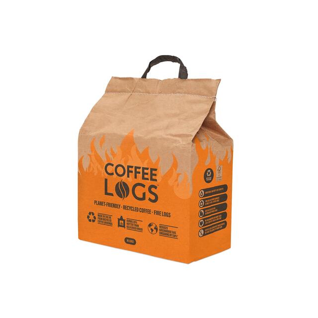 Bio-Bean Coffee Logs Fire Logs