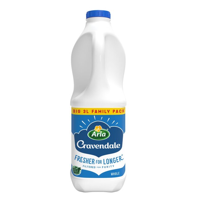 Cravendale Filtered Fresh Whole Milk Fresher for Longer thumbnail 2