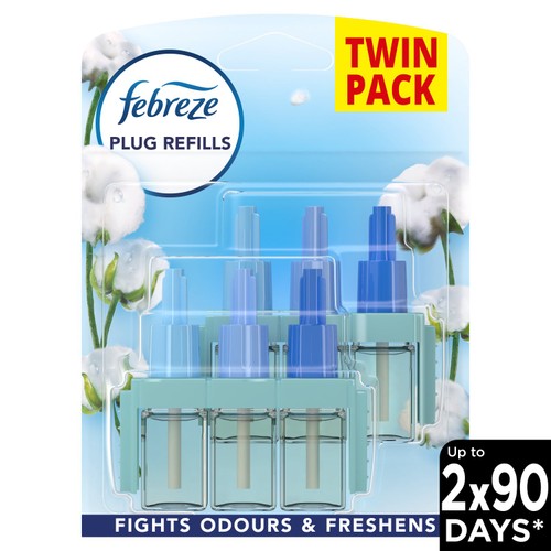Febreze 3Volution Cotton Twin Refill Air Freshener